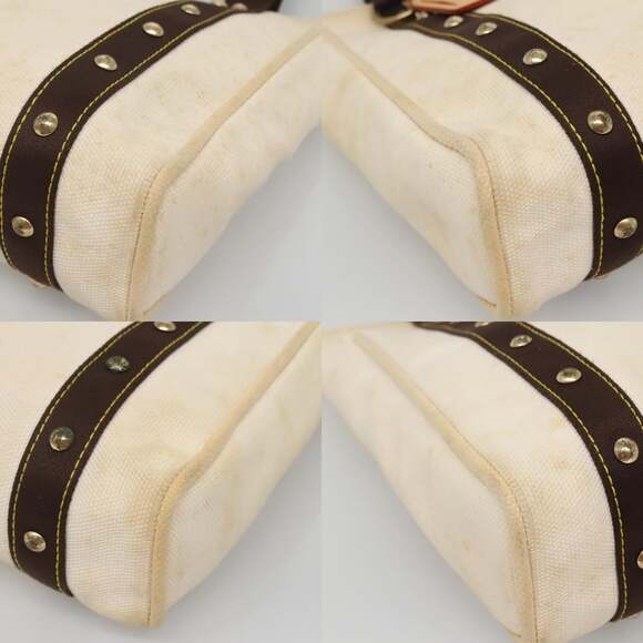 LOUIS VUITTON Cabas MM Antigua Tote Bag Brown Beige M40036 - Picture 10 of 13